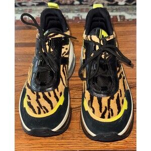 Michael Kors Olmpia Extreme Mixed Media Trainer Ath-Leisure Shoe Size 9 SH22G